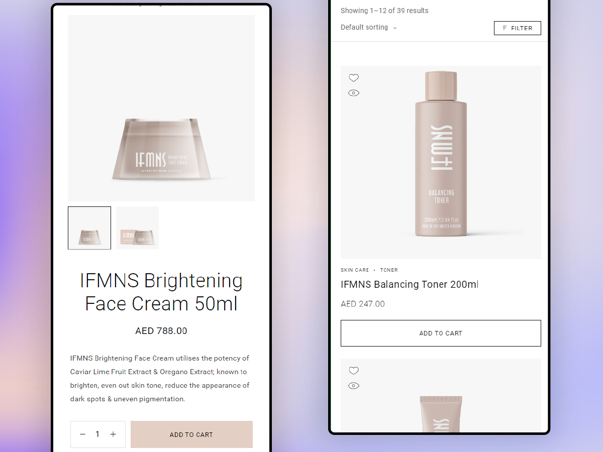 Cosmetics E-Commerce Website image4